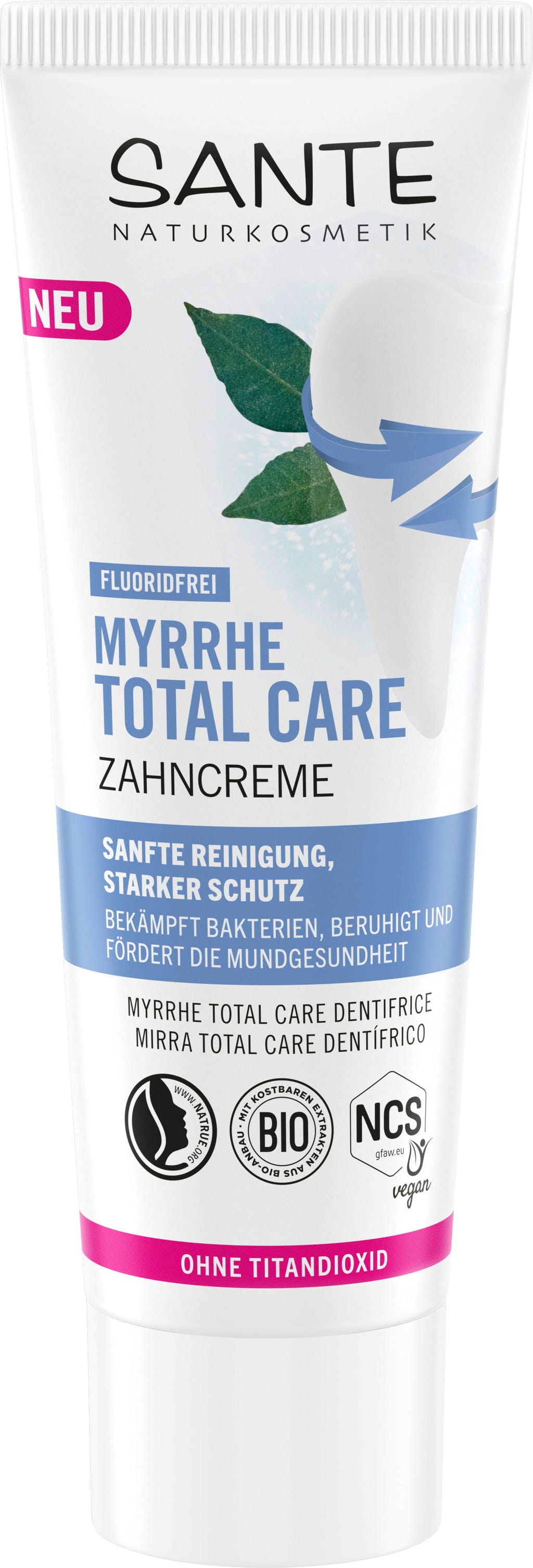 SANTE Dentifrice Total Care Myrrhe Tb 75 ml