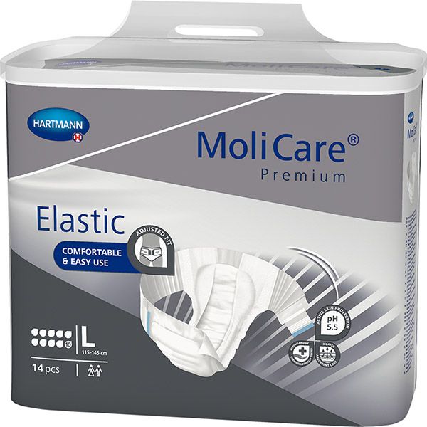 MoliCare Elastic 10 L 14 pièces
