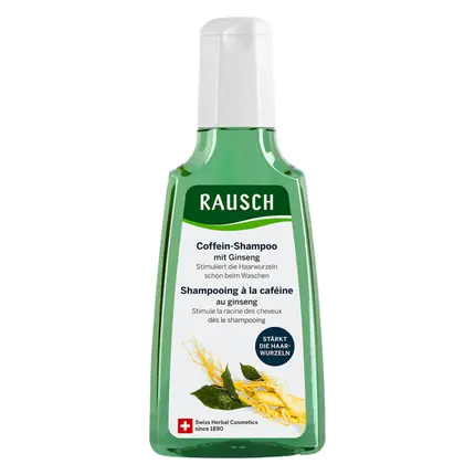 RAUSCH Shampooing à la caféine et au ginseng 200ml RAUSCH Shampooing à la caféine et au ginseng 200ml