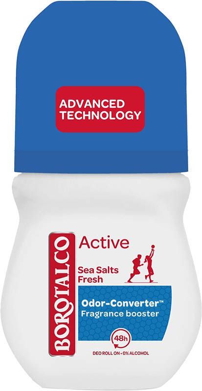 Borotalco Déodorant Actif Roll on Sel de Mer 50ml
