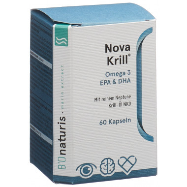 NOVAKRILL NKO capsules d'huile de krill 500mg 60 pièces