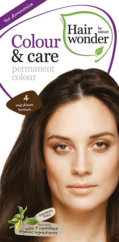 HENNA Hairwonder Colour & Care 4 brun