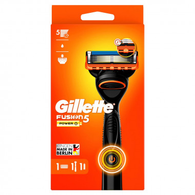 Gillette Fusion5 Rasoir Power avec 1 lame