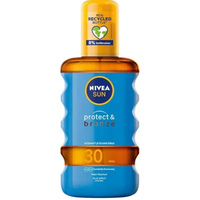 Nivea Sun Protect & Bronze Huile solaire FPS 30 active le bronzage 200 ml Nivea Sun Protect & Bronze Huile solaire FPS 30 active le bronzage 200 ml