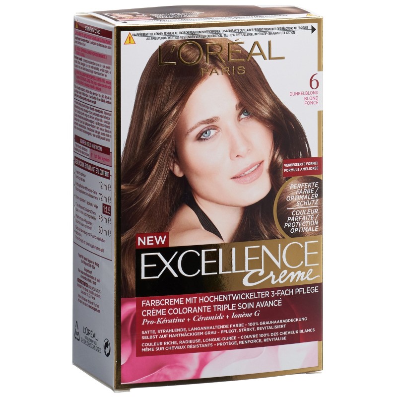 EXCELLENCE Crème Triple Prot 6 blond foncé