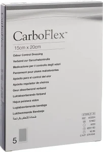 CARBOFLEX pansement 15 x 20 cm 5 pièces