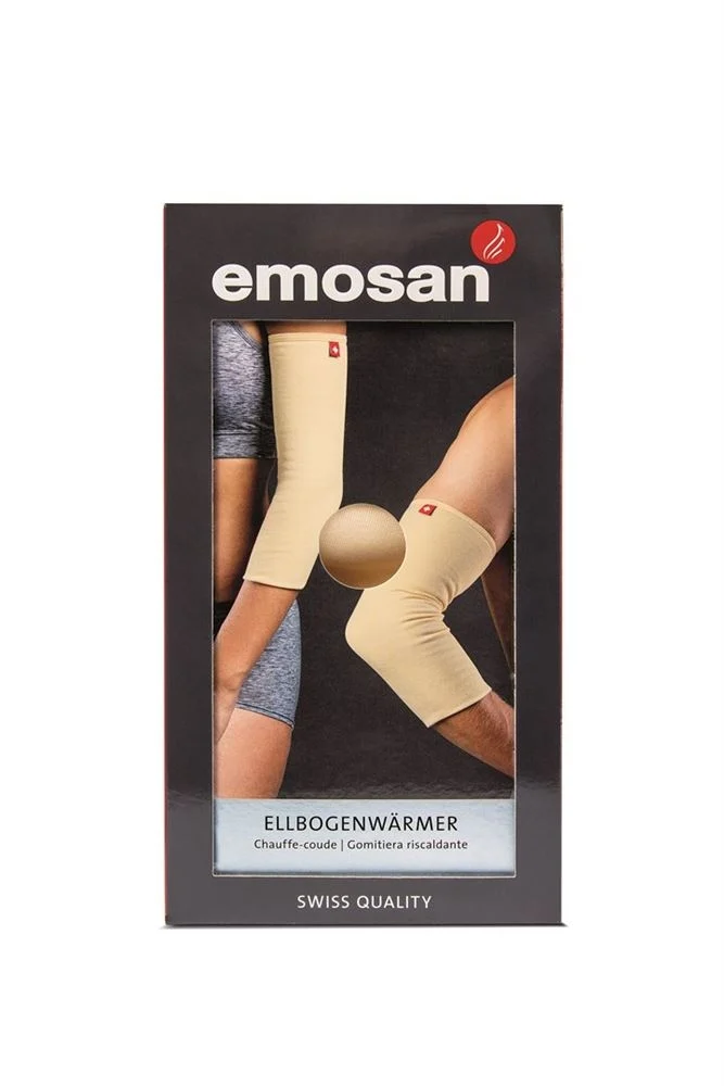 EMOSAN Chauffe-coudes One Size écru 2 pièces