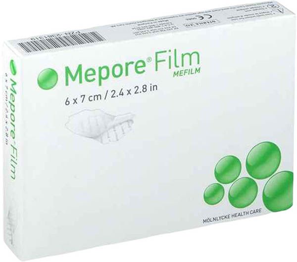 Pansement film Mepore FILM 6x7cm st nouveau 100 pièces