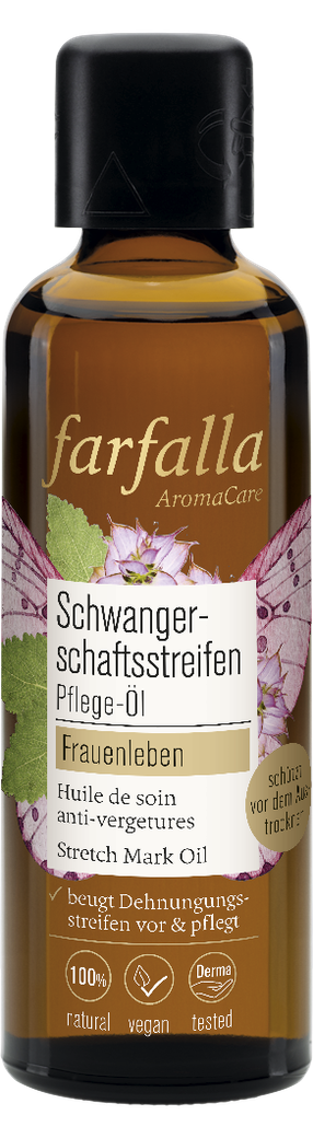 FARFALLA Huile soin vergetures Fl 75ml FARFALLA Huile soin vergetures Fl 75ml