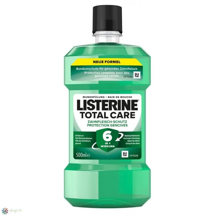 Listerine Total Care Bain de bouche protection des gencives 500ml