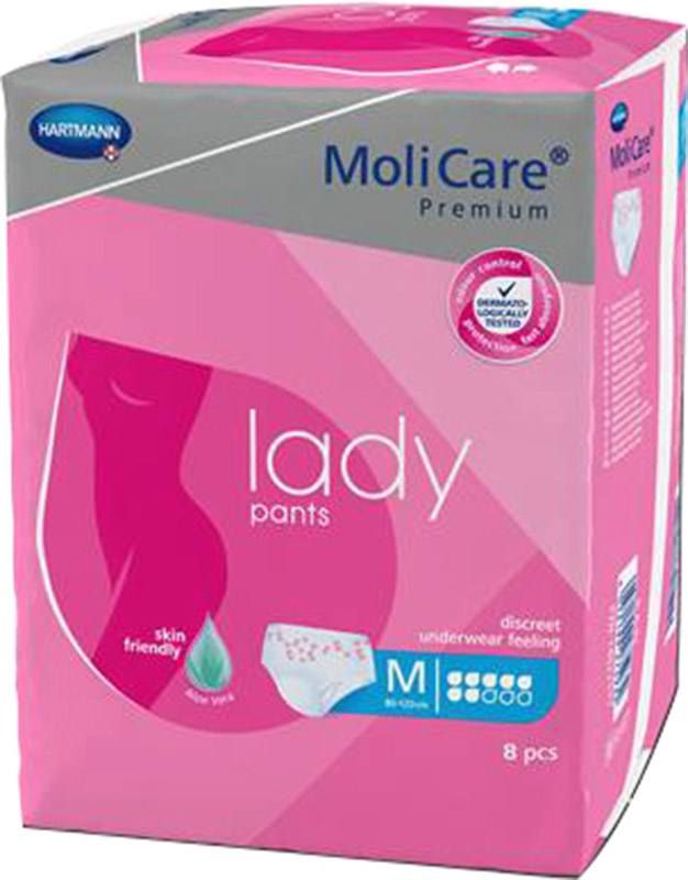 MoliCare Lady Pants M 7 gouttes 8 pièces