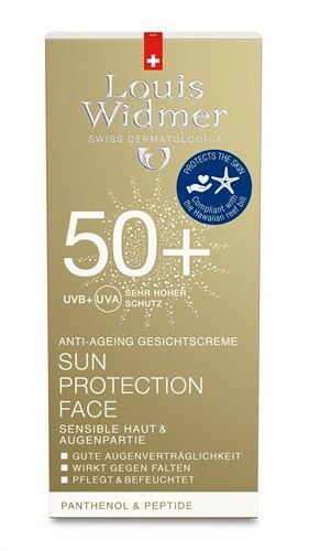 Louis Widmer Sun Protection Face SPF50 parfumé 50ml