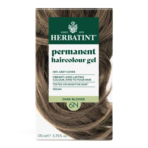 HERBATINT Gel colorant pour cheveux 6N blond foncé bouteille 170ml