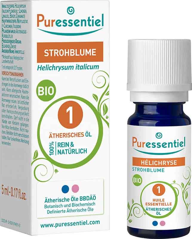 Huile essentielle d'immortelle Puressentiel bio 5ml Huile essentielle d'immortelle Puressentiel bio 5ml