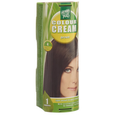 Henna Plus Colour Cream 4 brun 60ml