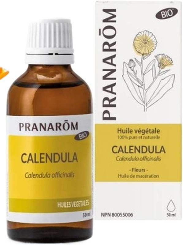 PRANAROM Huile végétale de calendula BIO Fl 50ml PRANAROM Huile végétale de calendula BIO Fl 50ml