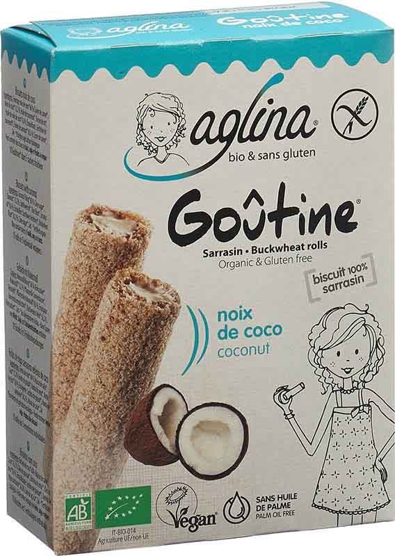 AGLINA Goûtine Noix de coco bio 125g