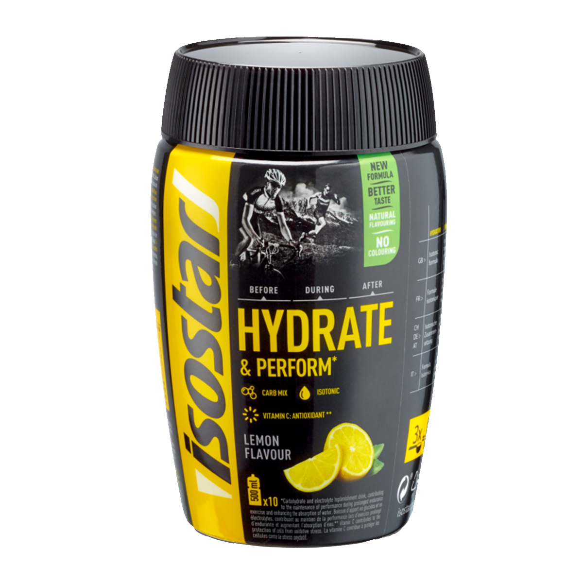 Isostar HYDRATE & PERFORM poudre citron 400g Isostar HYDRATE & PERFORM poudre citron 400g