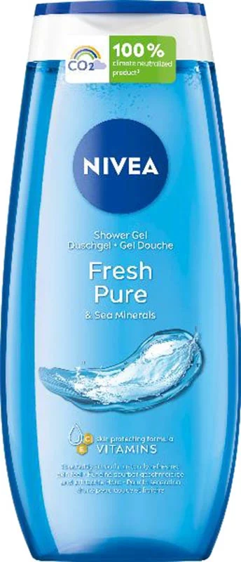 Gel douche Nivea Fresh Pure Fl 250 ml