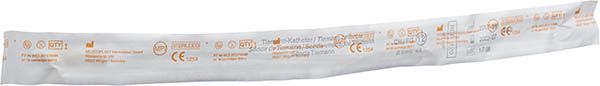 Qualimed Cathéter CH12 40cm Tiemann PVC st