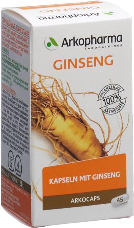 Arkocaps ginseng gélule 45 pièces Arkocaps ginseng gélule 45 pièces