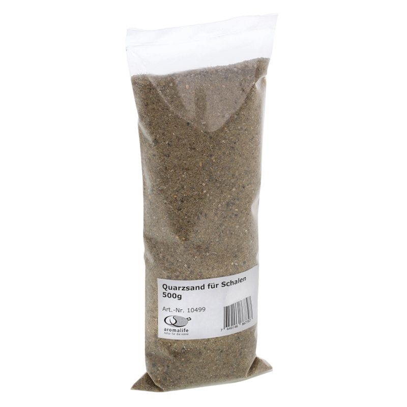 Aromalife Sable de quartz pour bol d'encens Btl 500g Aromalife Sable de quartz pour bol d'encens Btl 500g