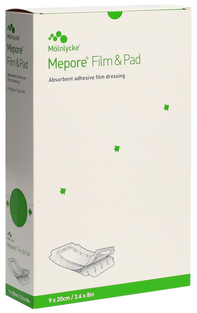 Mepore Film & Pad 9x20cm (nouveau) 30 pièces