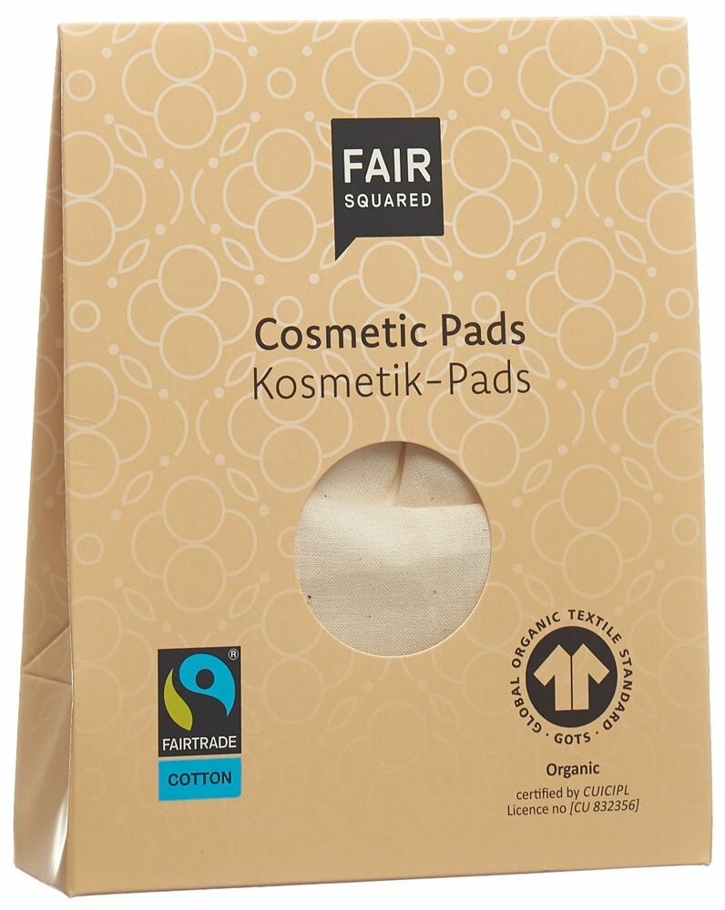 FAIR SQUARED Pads cosmétiques 7 pièces