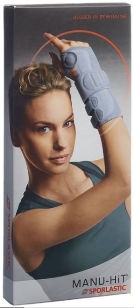 SPORLASTIC Manu Hit M 18cm gauche platinum