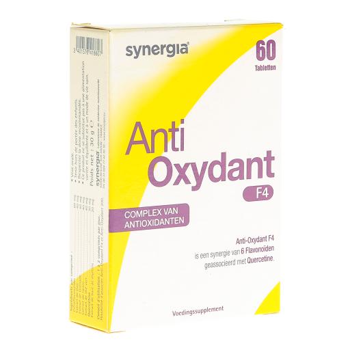 Antioxydant F4 Tabl 60 pièces