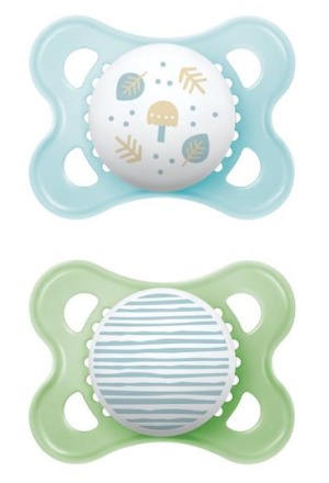Sucette MAM Original 0-6 mois blue/green 2 pièces Sucette MAM Original 0-6 mois blue/green 2 pièces