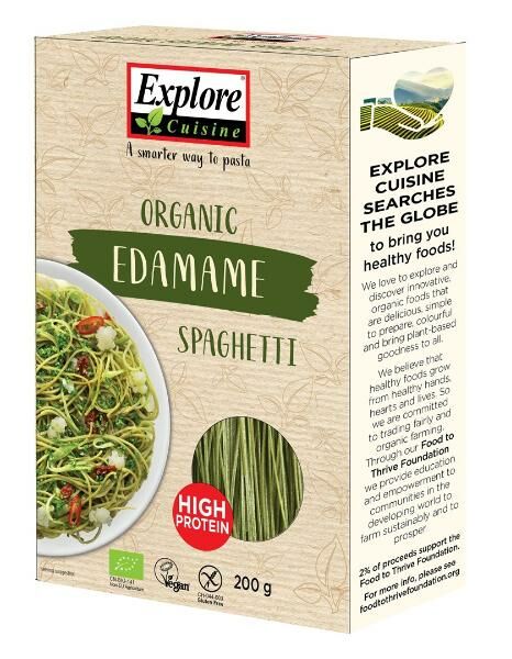 EXPLORE CUISINE Spaghetti fèves d'edama bio 200g