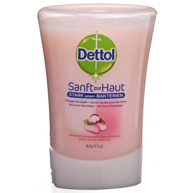 Recharge de savon pour les mains Dettol No-Touch au beurre de karité 250ml