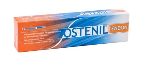 Ostenil Tendon Solution injectable 40 mg/2ml Seringue à distance Ostenil Tendon Solution injectable 40 mg/2ml Seringue à distance
