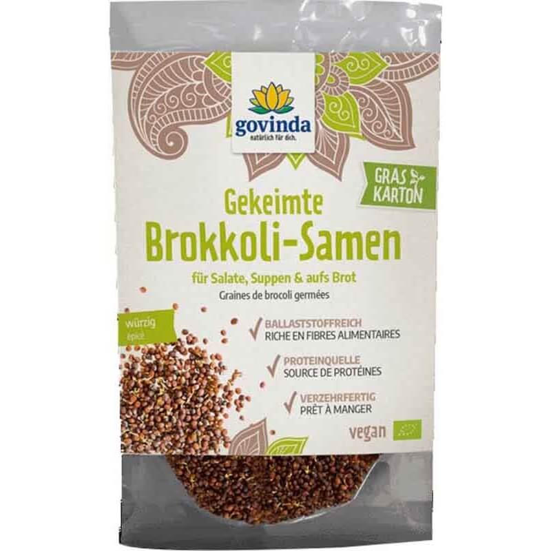 Graines de brocoli germées Govinda 125g