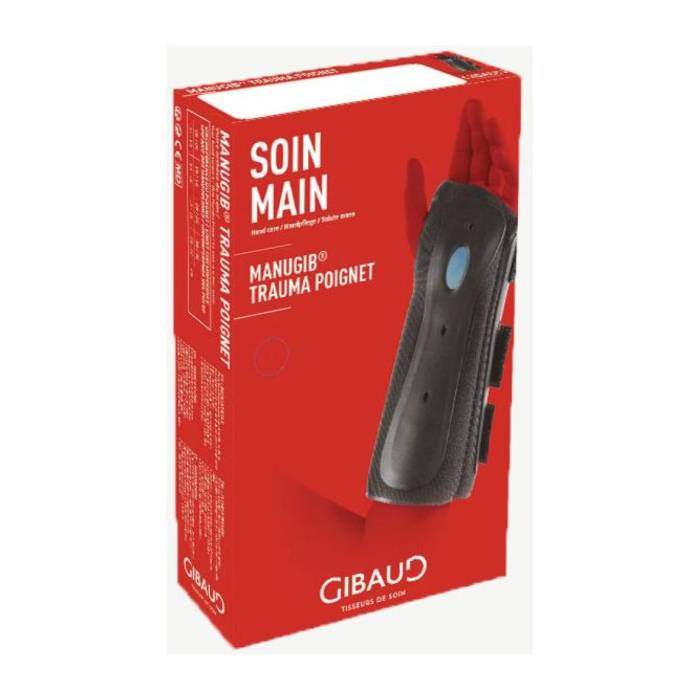 GIBAUD Manugib Trauma poignet pouce 1L 14-18cm gauche GIBAUD Manugib Trauma poignet pouce 1L 14-18cm gauche