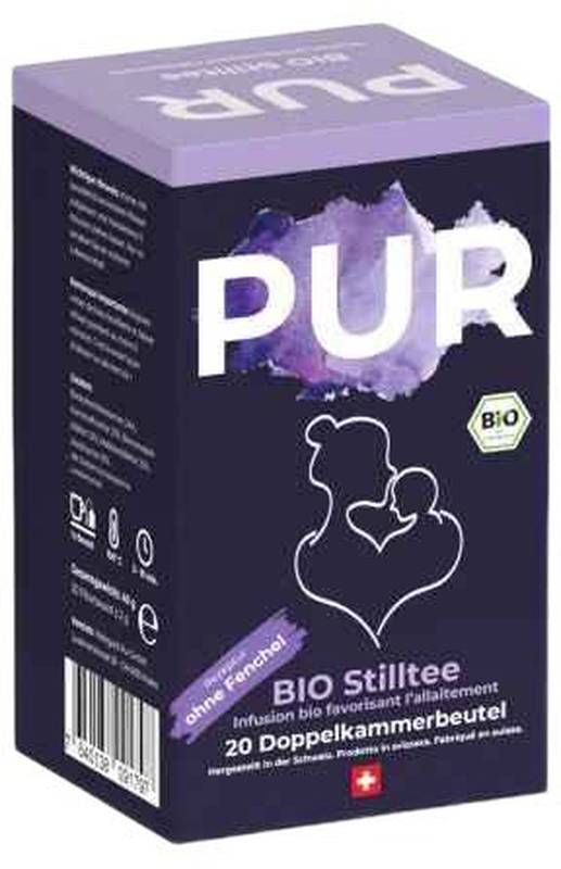 Tisane d'allaitement PUR sans fenouil bio 20 pièces Tisane d'allaitement PUR sans fenouil bio 20 pièces