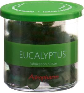 Adropharm Eucalyptus sans sucre pastilles anti-irritation 140g Adropharm Eucalyptus sans sucre pastilles anti-irritation 140g