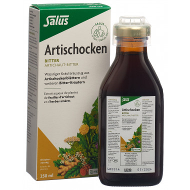 Artichauts amers Salus® 250ml Artichauts amers Salus® 250ml