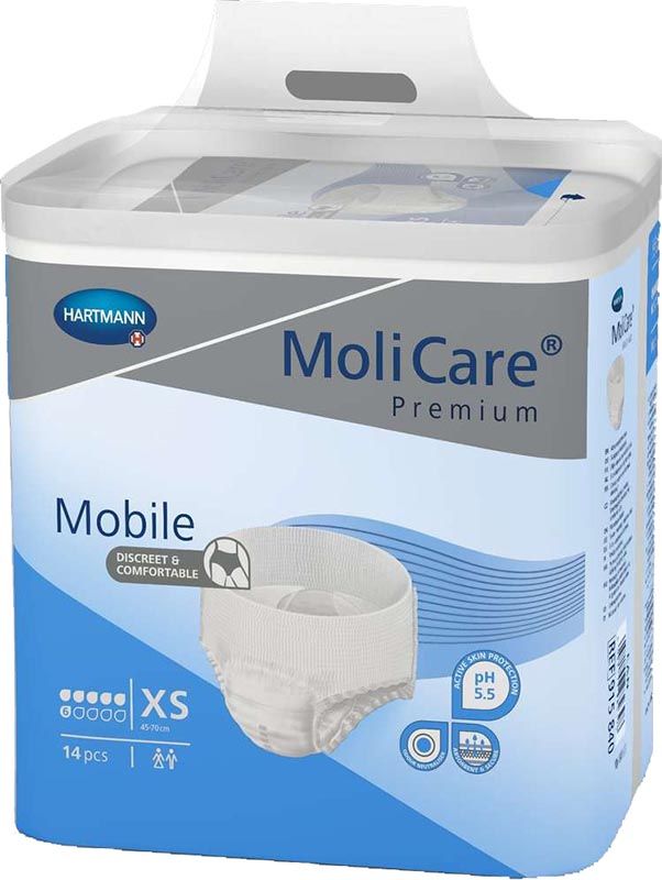MoliCare Mobile 6 XS 14 pièces