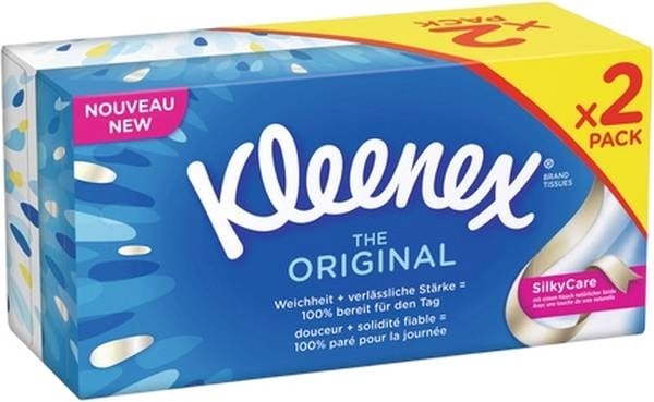 Kleenex ORIGINAL mouchoirs cosm?tiques Duo 24 x 72 pi?ces