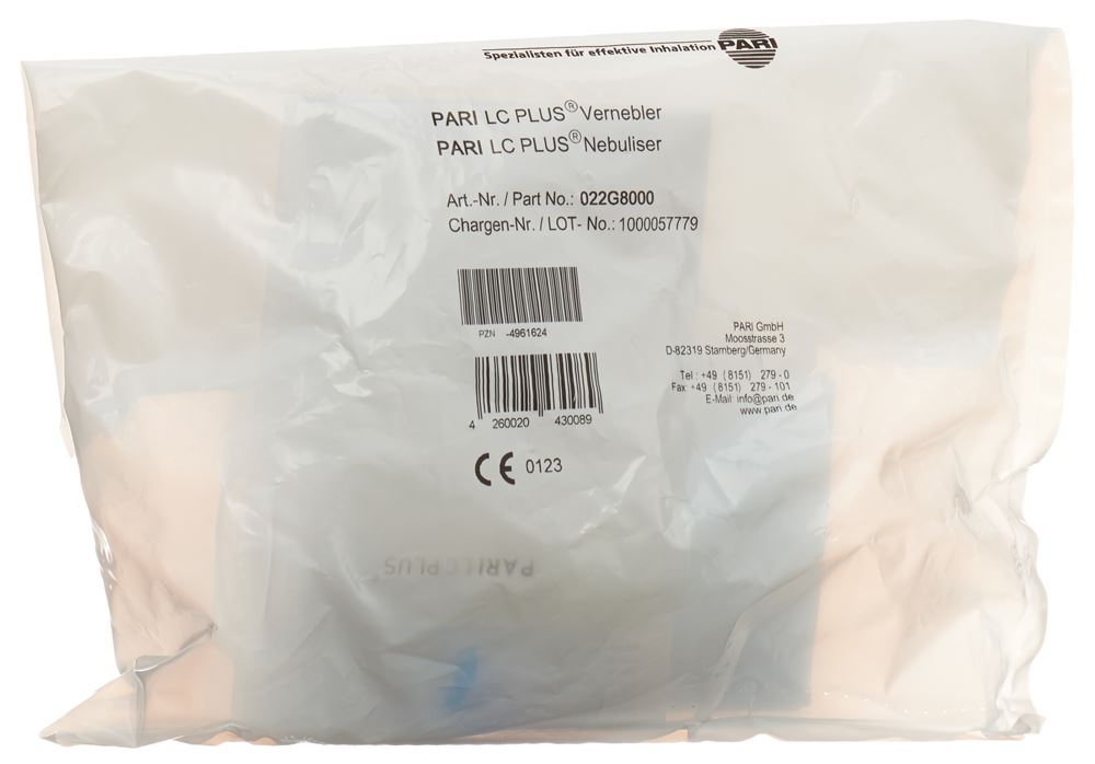 Nébuliseur PARI LC PLUS sans tubulure Nébuliseur PARI LC PLUS sans tubulure