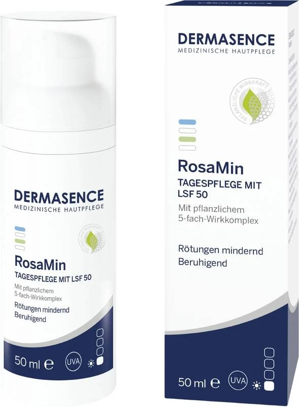 DERMASENCE RosaMin Soin de Jour SPF50 Disp 50ml