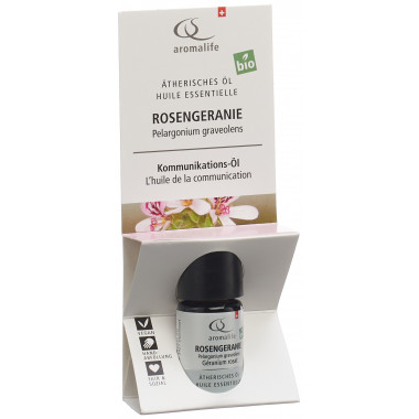 Aromalife TOP géranium rosat éther/huile essentielle BIO fl 5ml Aromalife TOP géranium rosat éther/huile essentielle BIO fl 5ml