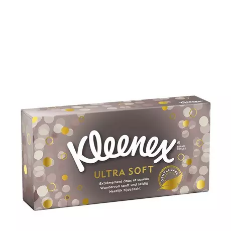 Kleenex ULTRASOFT boîte de mouchoirs cosmétiques Single 64 pièces
