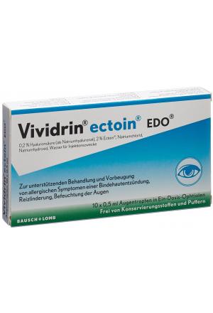 Vividrin ectoin EDO Gtt Opht 10 Monodos 0.5ml Vividrin ectoin EDO Gtt Opht 10 Monodos 0.5ml