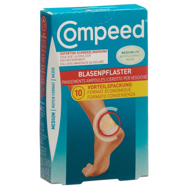 Compeed® Pansement Ampoule M 10 pièces Compeed® Pansement Ampoule M 10 pièces