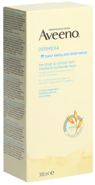AVEENO Dermexa Emollients Gel douche Fl 300ml