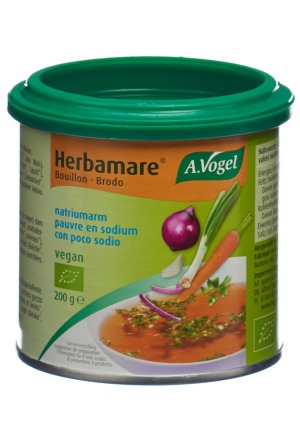 A. Vogel Bouillon Herbamare pauvre en sel Bio 200g A. Vogel Bouillon Herbamare pauvre en sel Bio 200g