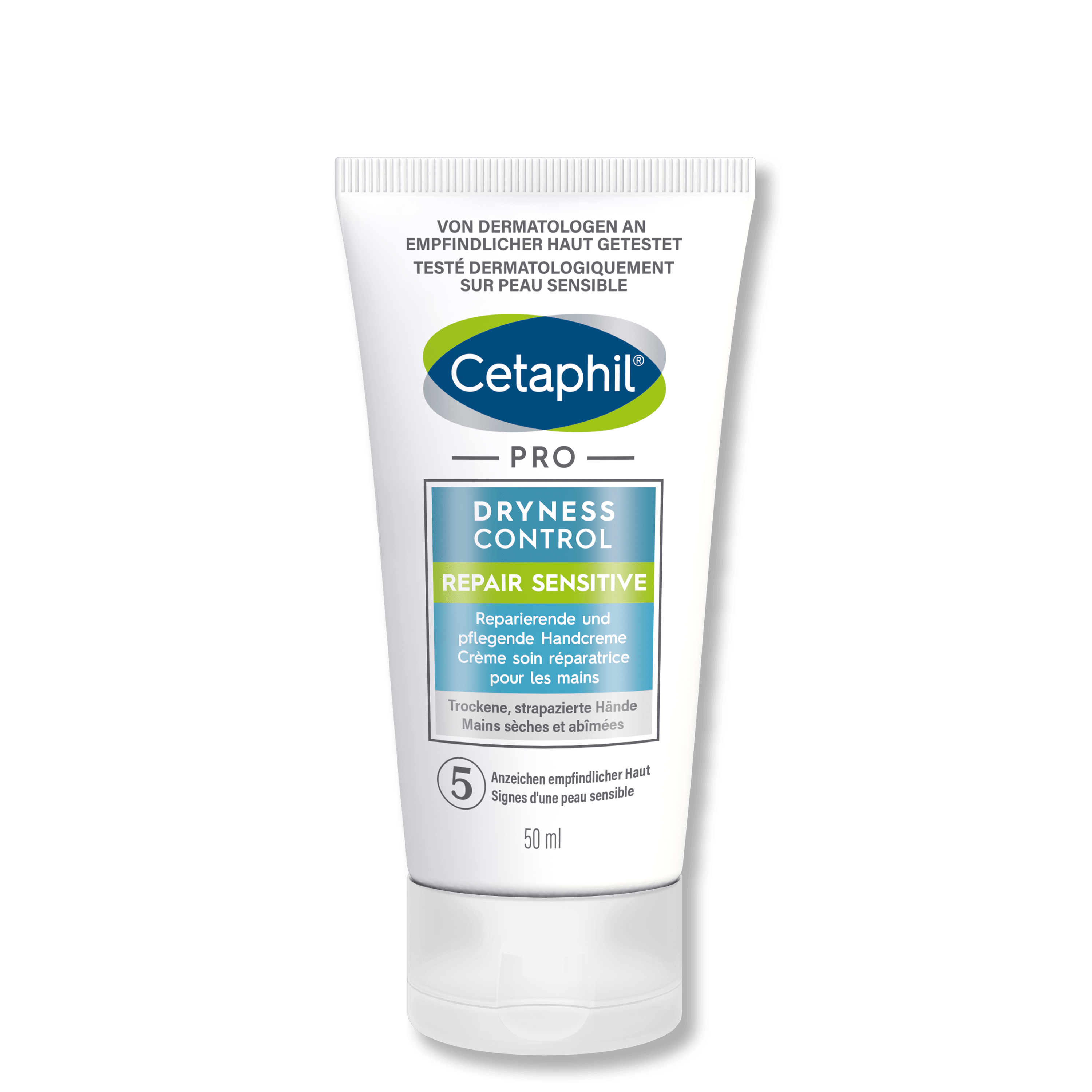 Cetaphil® PRO DRYNESS CONTROL REPAIR SENSITIVE crème pour les mains 50ml Cetaphil® PRO DRYNESS CONTROL REPAIR SENSITIVE crème pour les mains 50ml